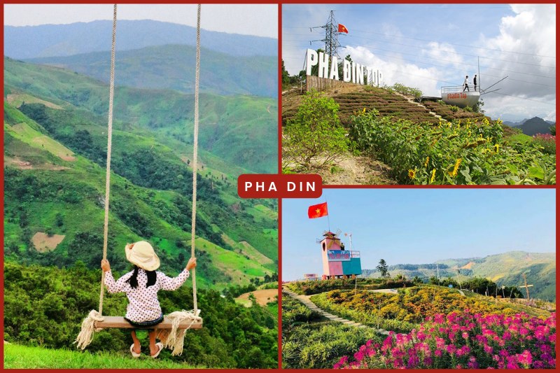 Pha Din Pass in Dien Bien, Vietnam